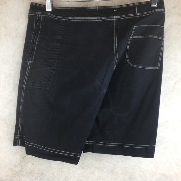 Aspire Vintage Double Stritch Black Shorts  Men's Size Small - Picture 4 of 13